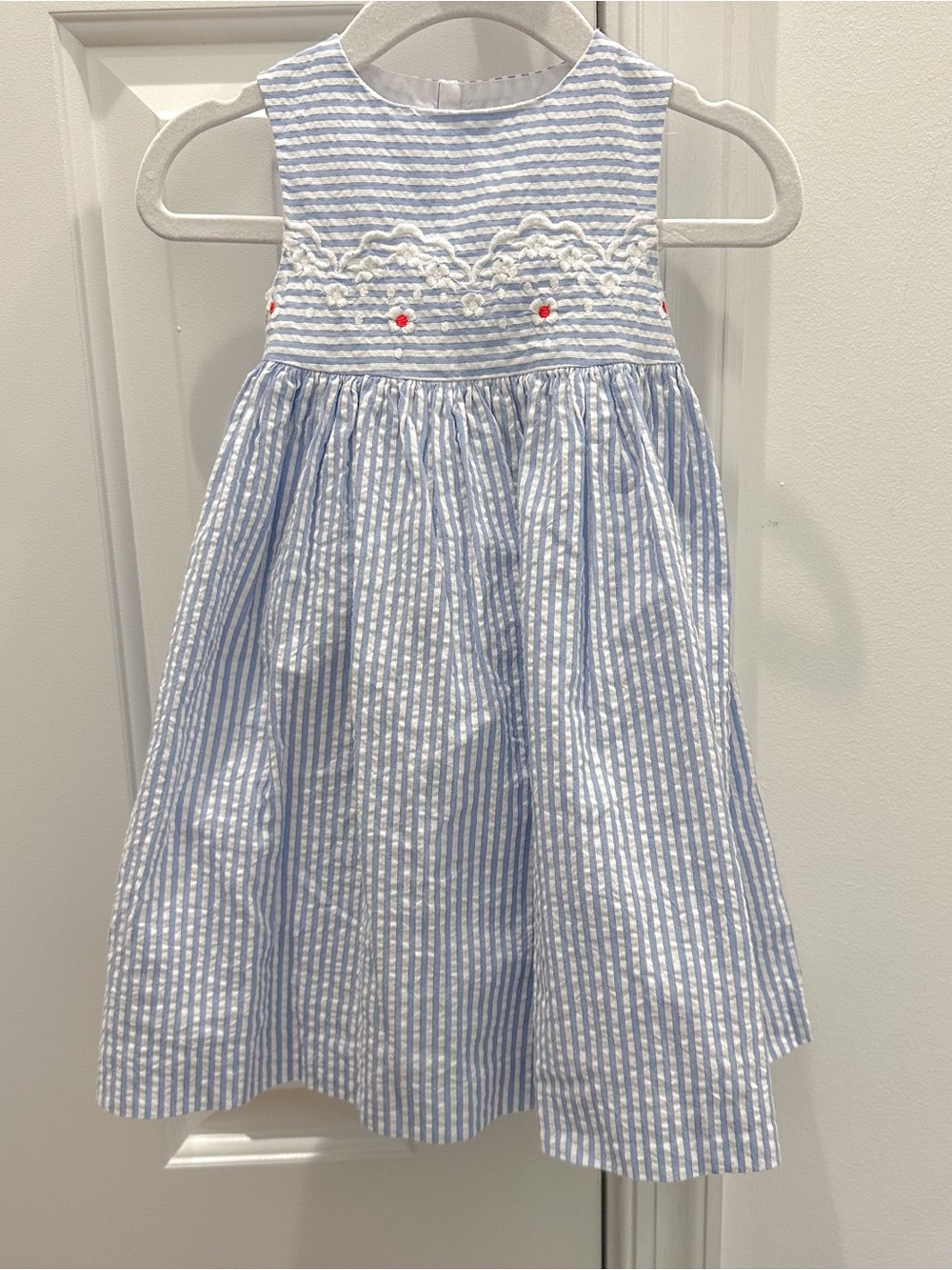 Edgehill Collection smocked dress 12m EUC
